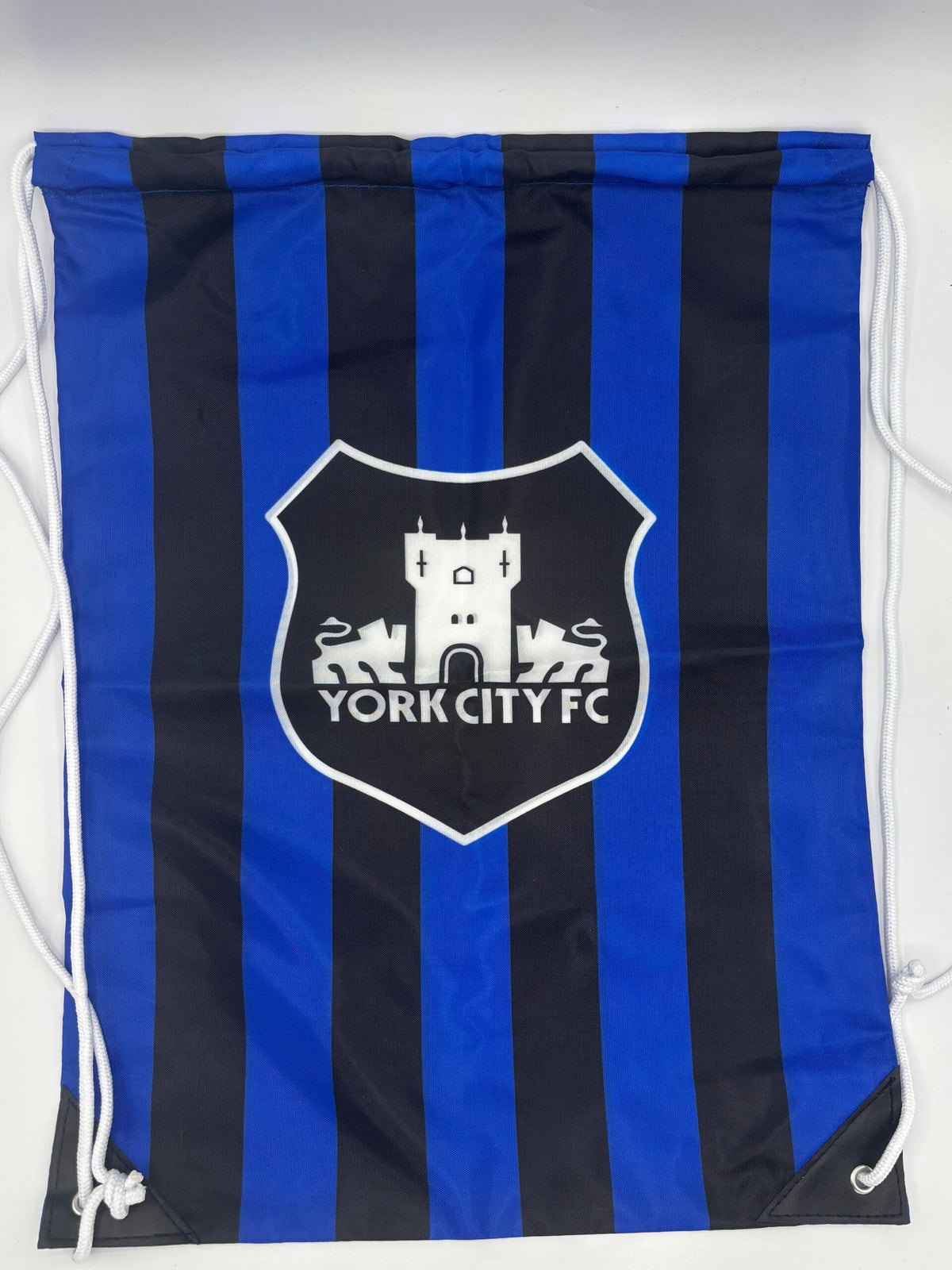 Blue Stripe Drawstring Bag image 0