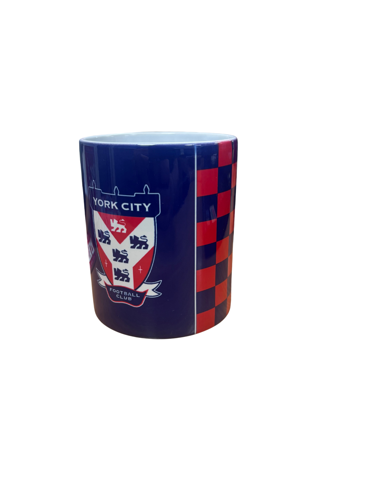 Crest Chequered Mug image 0