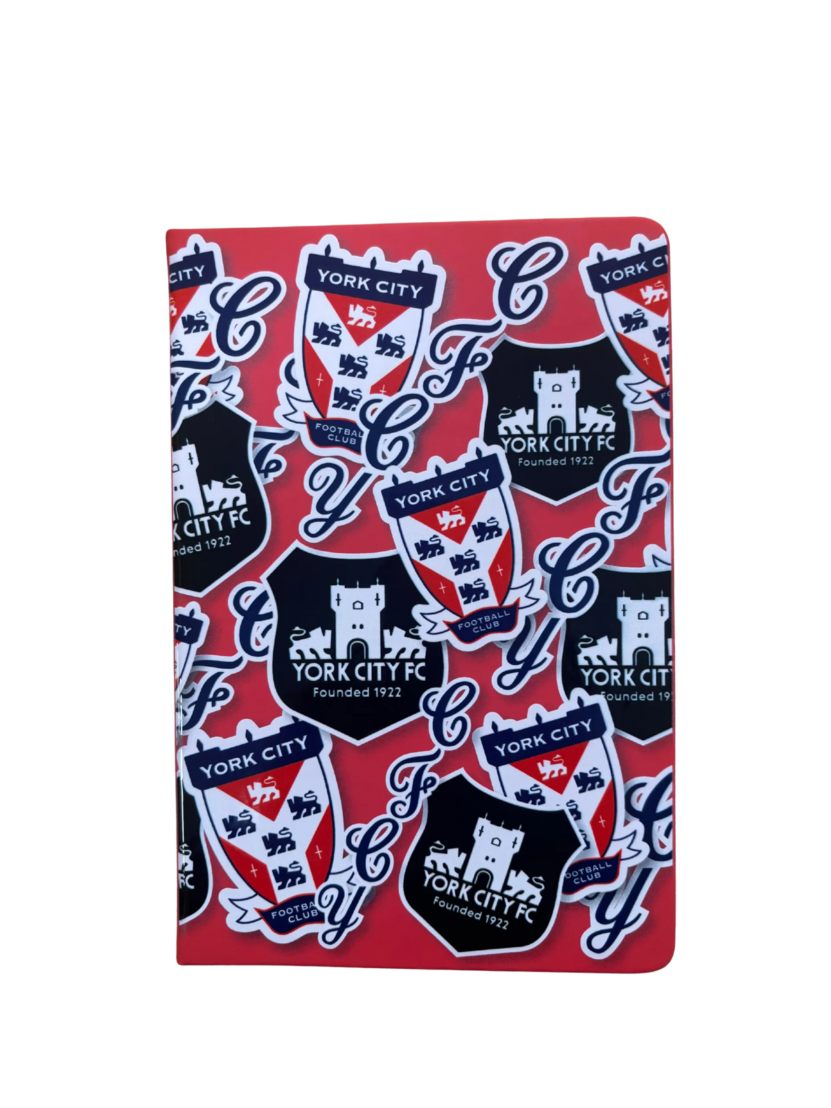 Multi Crest A5 Notebook Red
