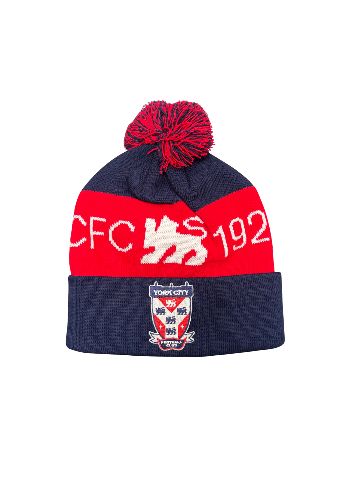 YCFC Lion Bobble Hat