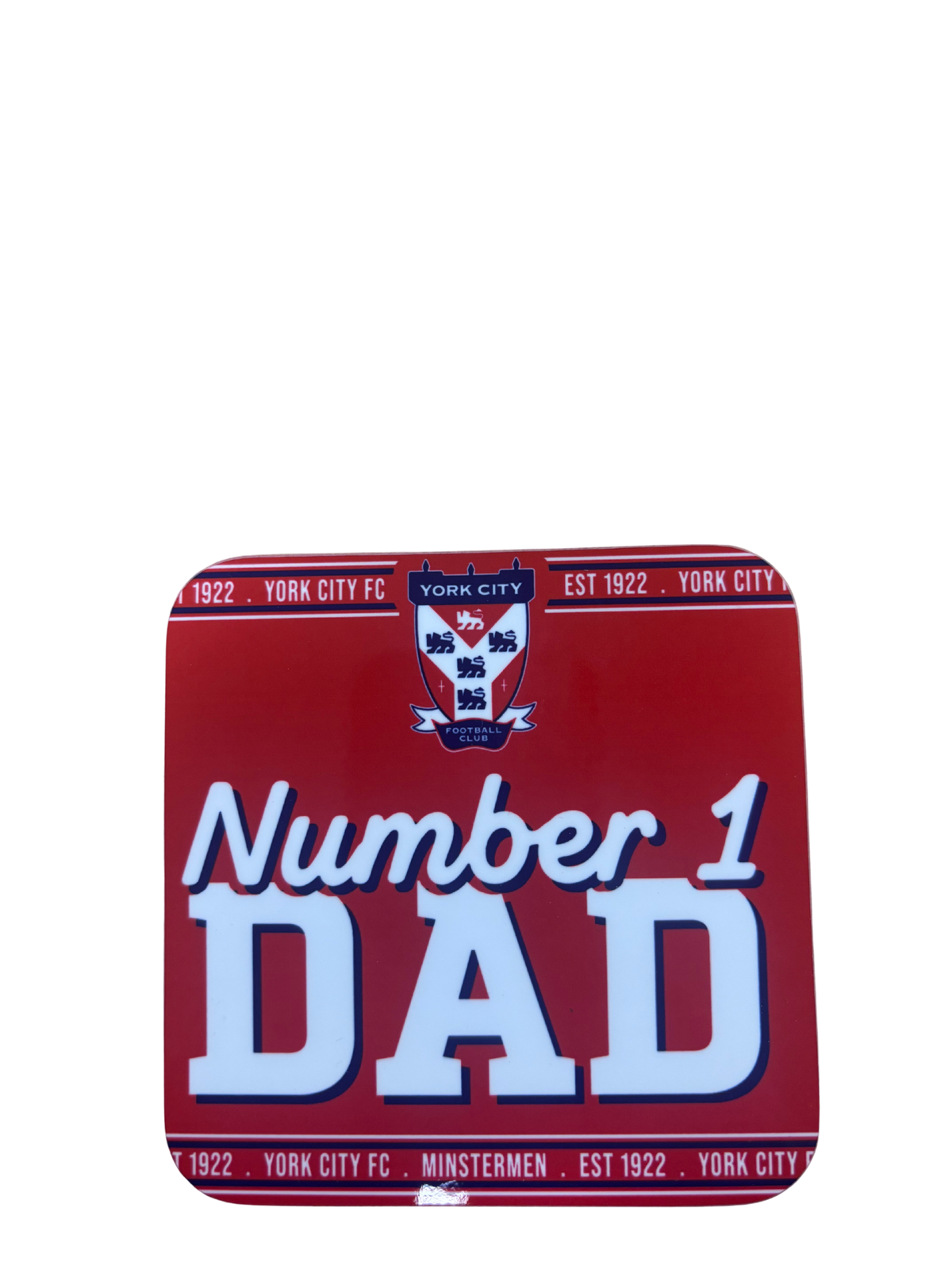 Number 1 Dad Coaster image 0