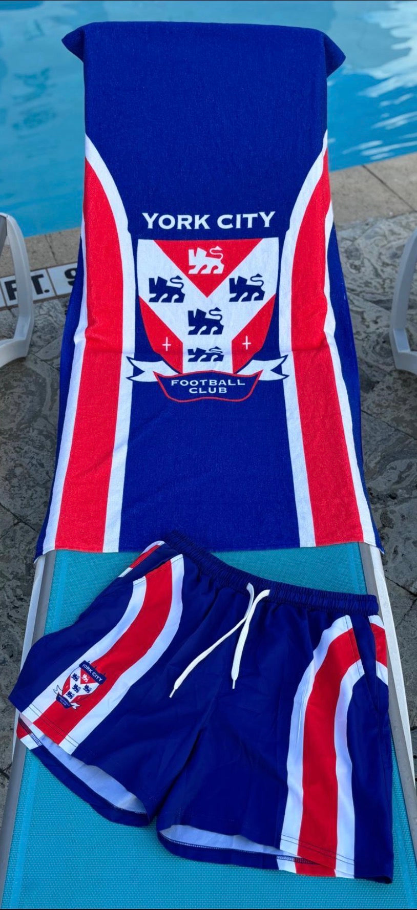 Club Crest Beach Towel image 3