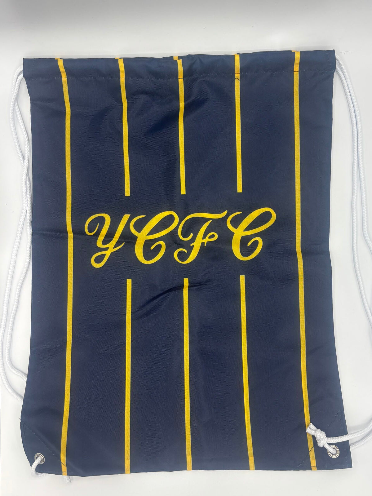YCFC Pinstripe Drawstring Bag image 0