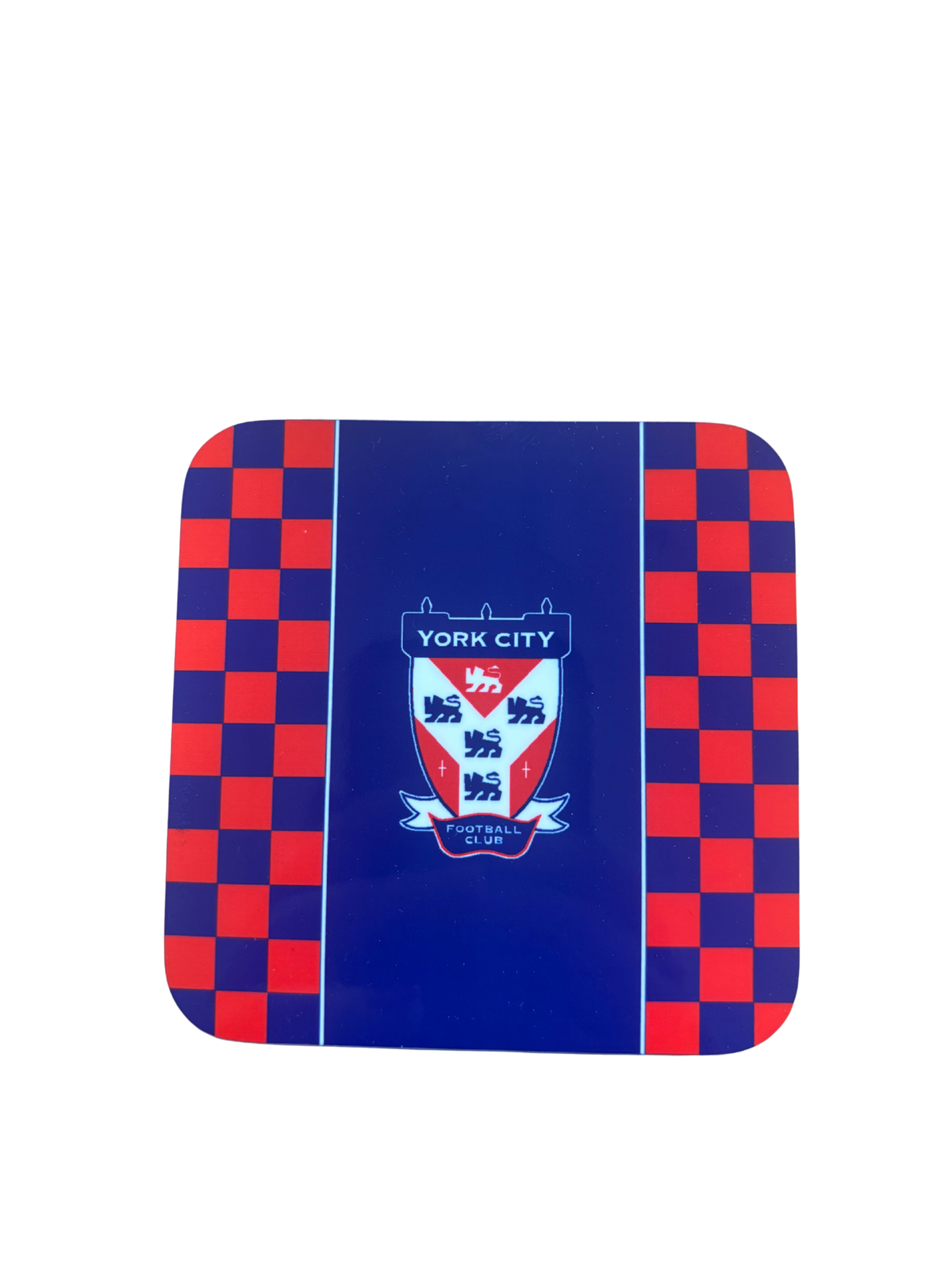 Crest Chequered Coaster image 0