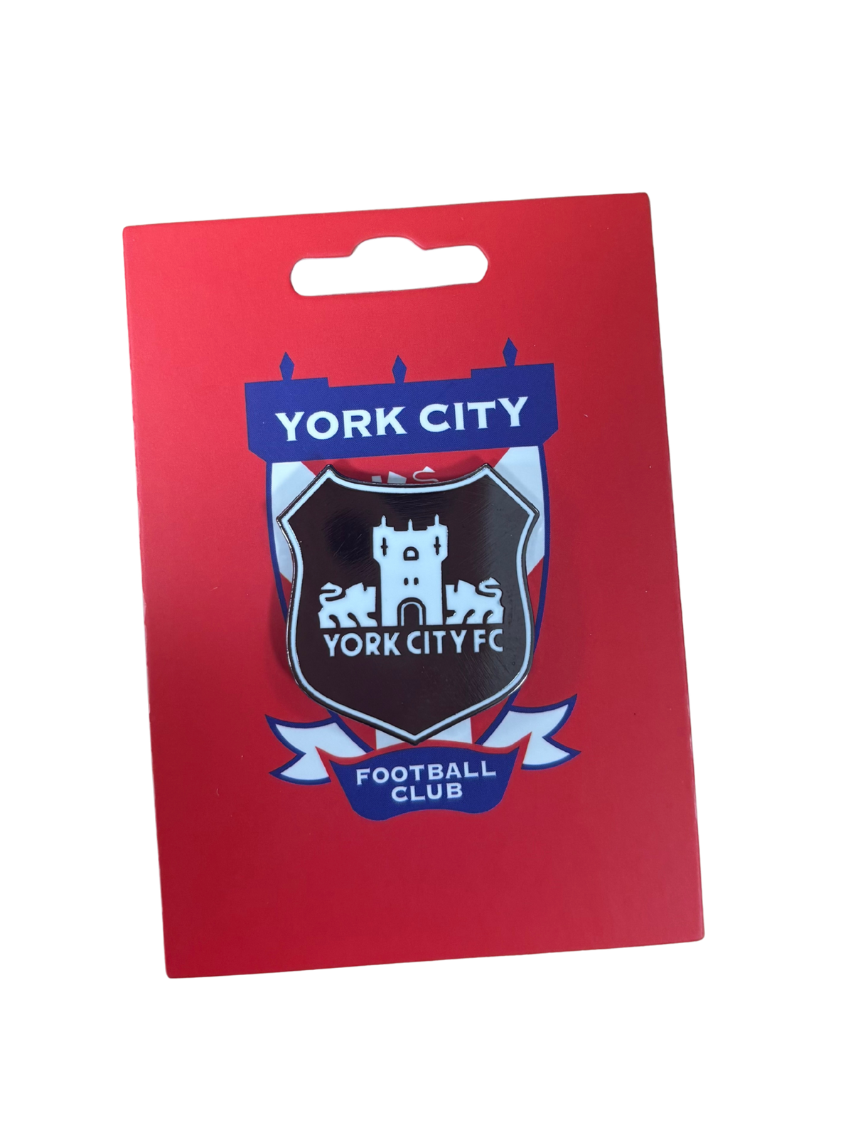 Retro Crest Shield Pin Badge image 0