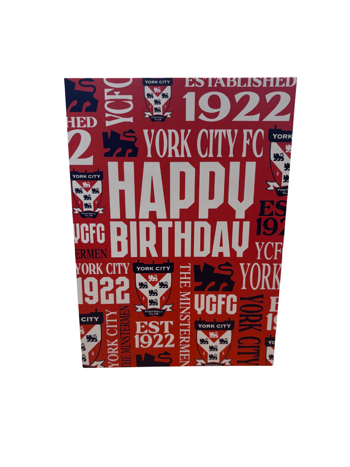 Birthday Card YCFC The Minstermen image 0