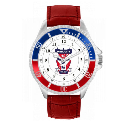 Red Strap Crest Watch image 0