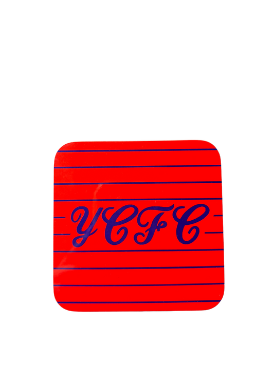 2026/27 Home Pinstripe Coaster image 0