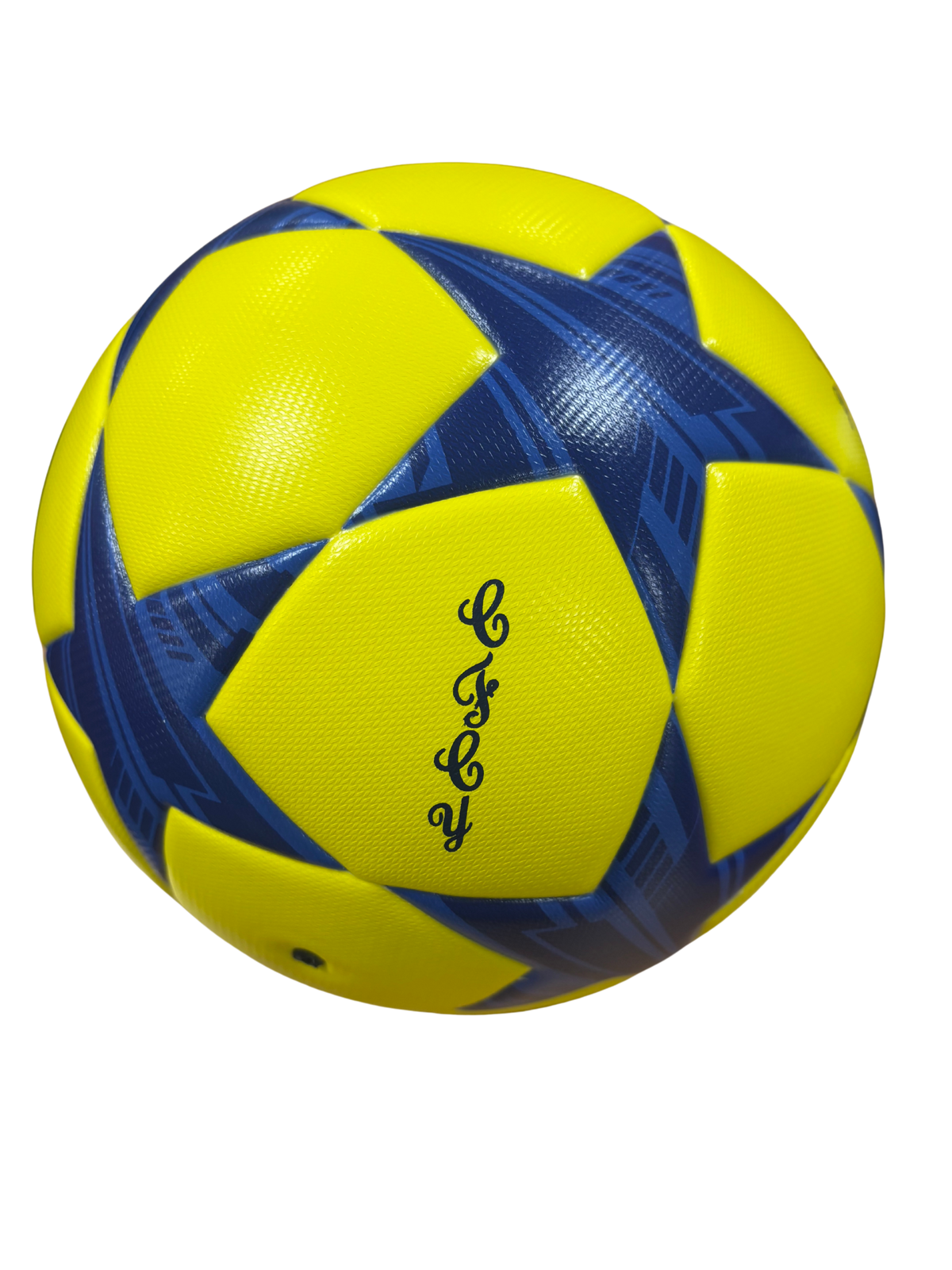 Star Design Football Size 5 Yellow image 0