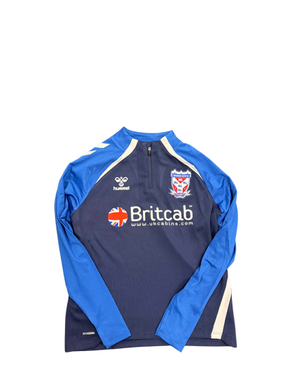 EFL 1/4 Zip Warm Up Top Adult image 0