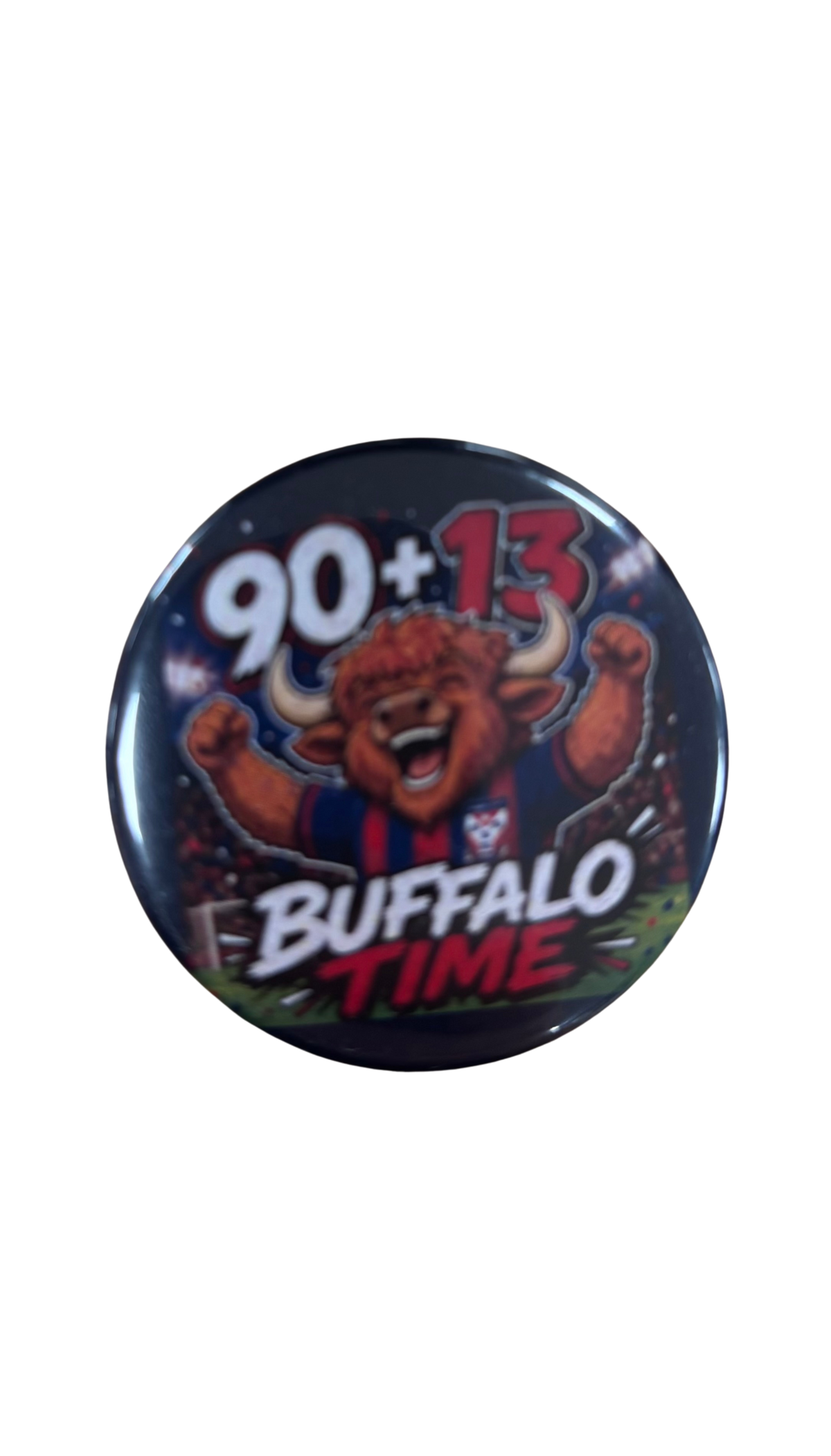 Buffalo 90+13 Button Magnet image 0