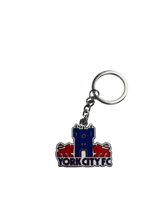 Large Retro Crest Keyring image 0