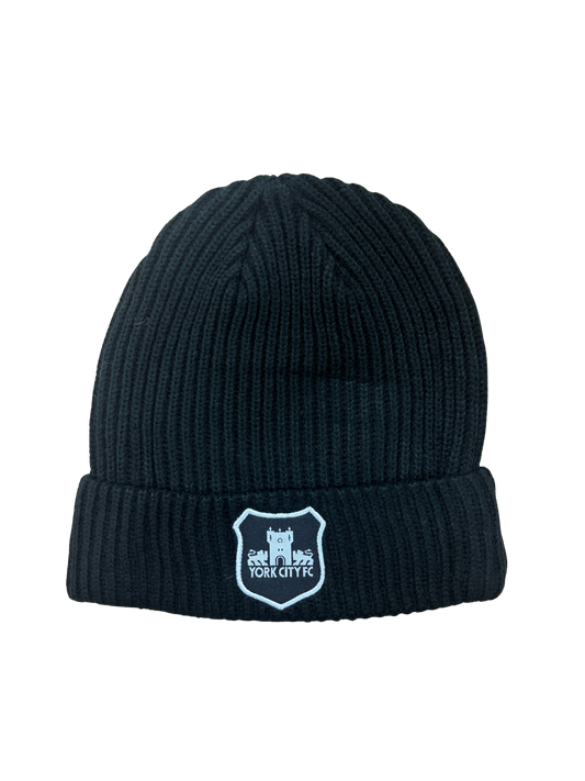Hummel Retro Crest Beanie Hat Black image 0