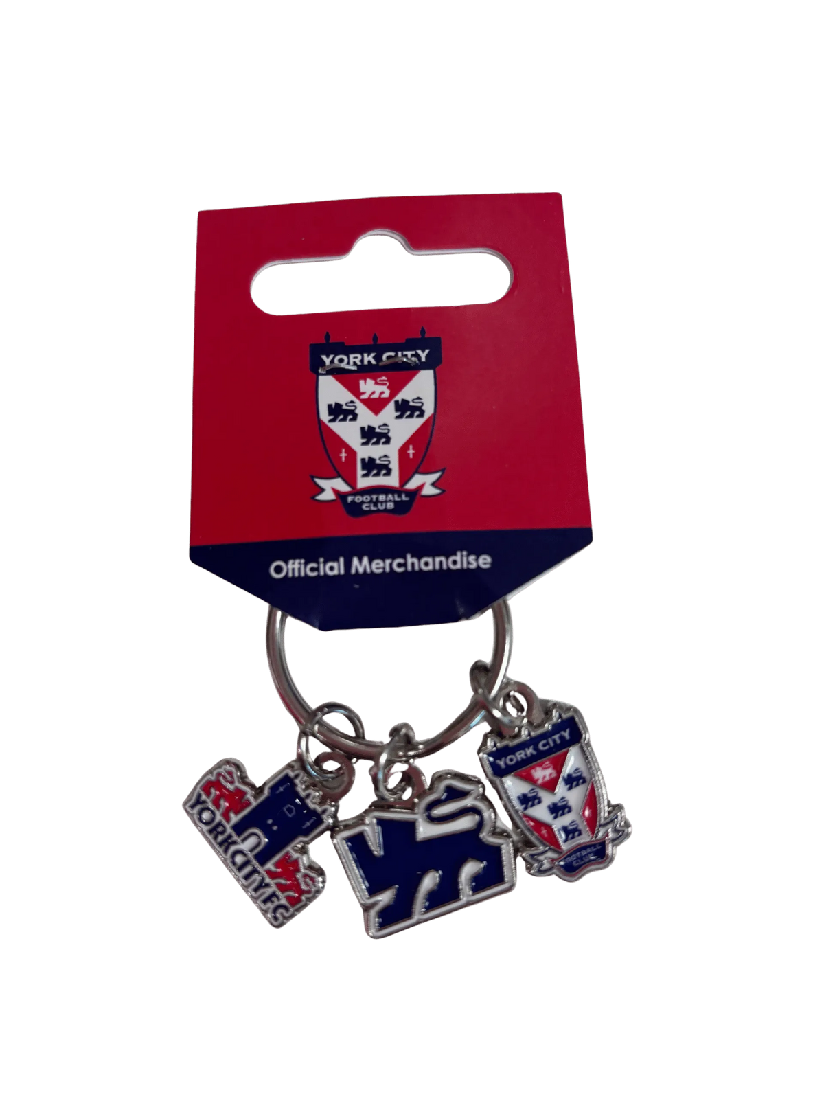 Three Crest Charm Keyring image 0