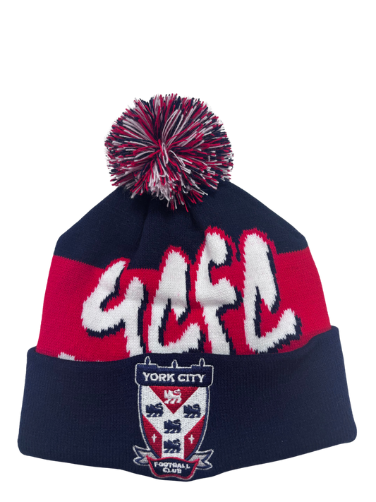 Childrens YCFC Bobble Hat image 0