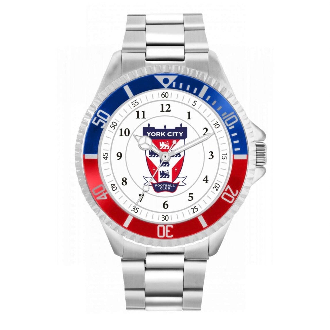 Silver Strap Crest Watch image 0