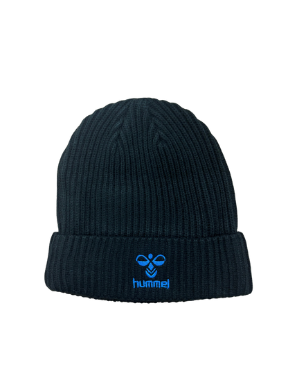Hummel Retro Crest Beanie Hat Black image 1