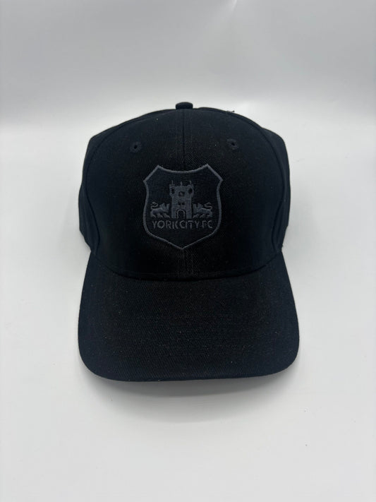 Black Retro Crest Cap image 0