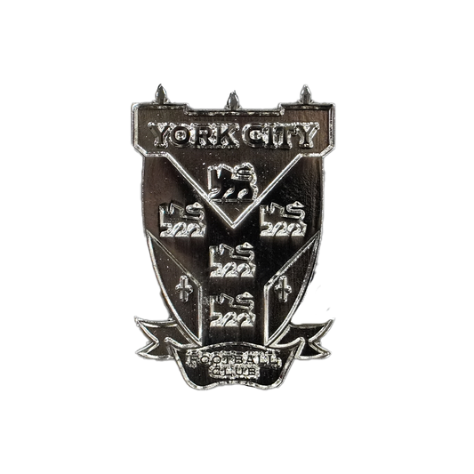 Club Crest Pin Badge Silver image 0