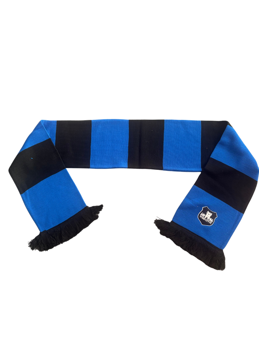 Black And Blue Bar Scarf