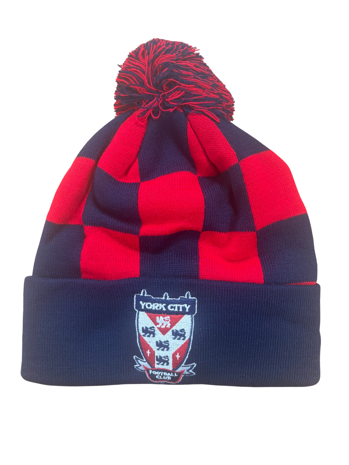 Chequered Bobble Hat