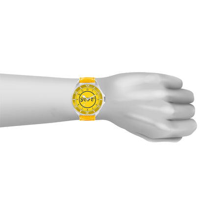 YCFC Yellow Strap Watch
