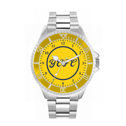 YCFC Silver Strap Watch