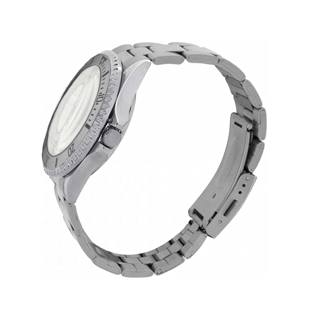 YCFC Silver Strap Watch