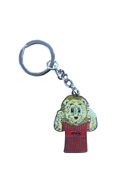 Yorkie The Lion Keyring image 0