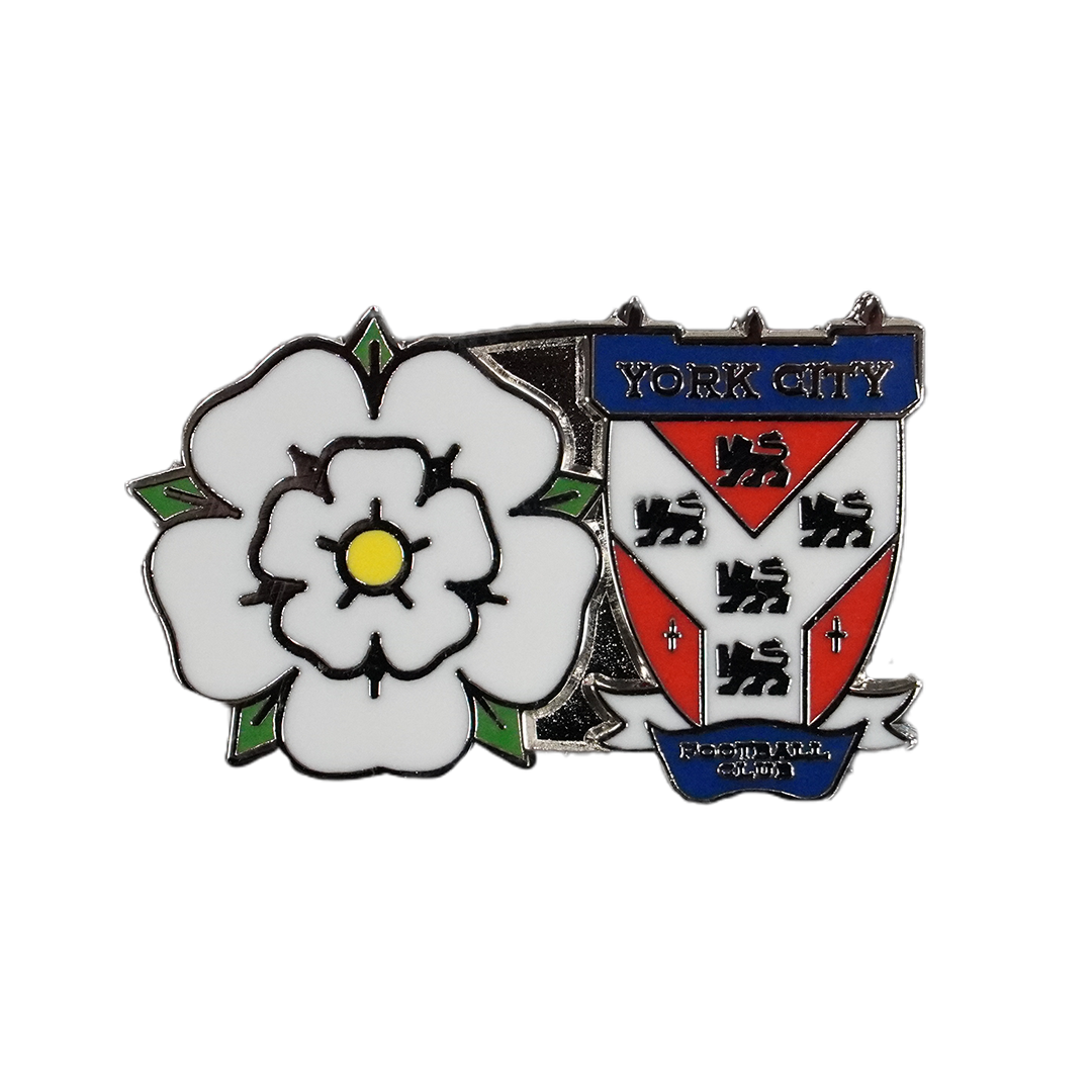 Club Crest Yorkshire Rose Pin Badge image 0