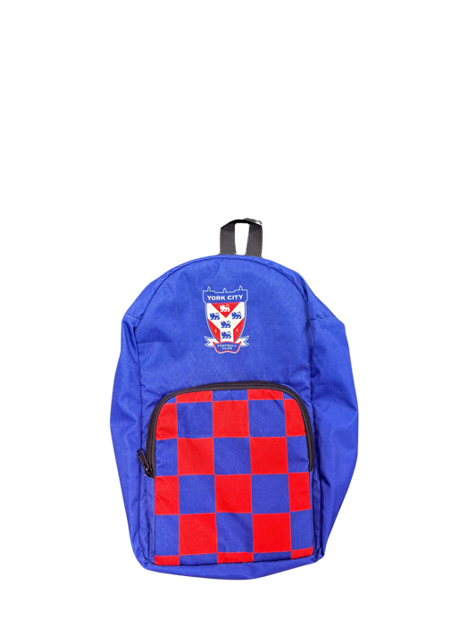 Chequered Pocket Backpack image 0