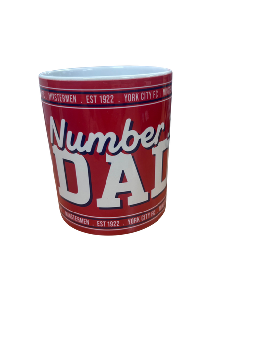 Number 1 Dad Mug image 0