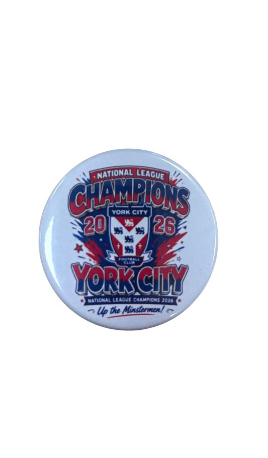 National League Champions Button Magnet image 0