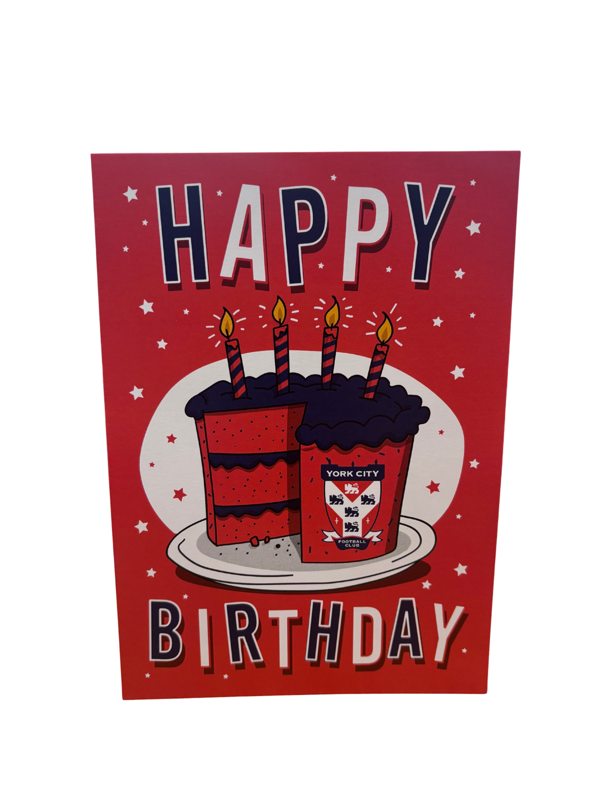 Birthday Card Crest Cake image 0