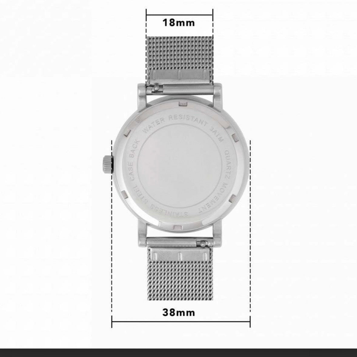 Silver Strap Minstermen Watch image 3