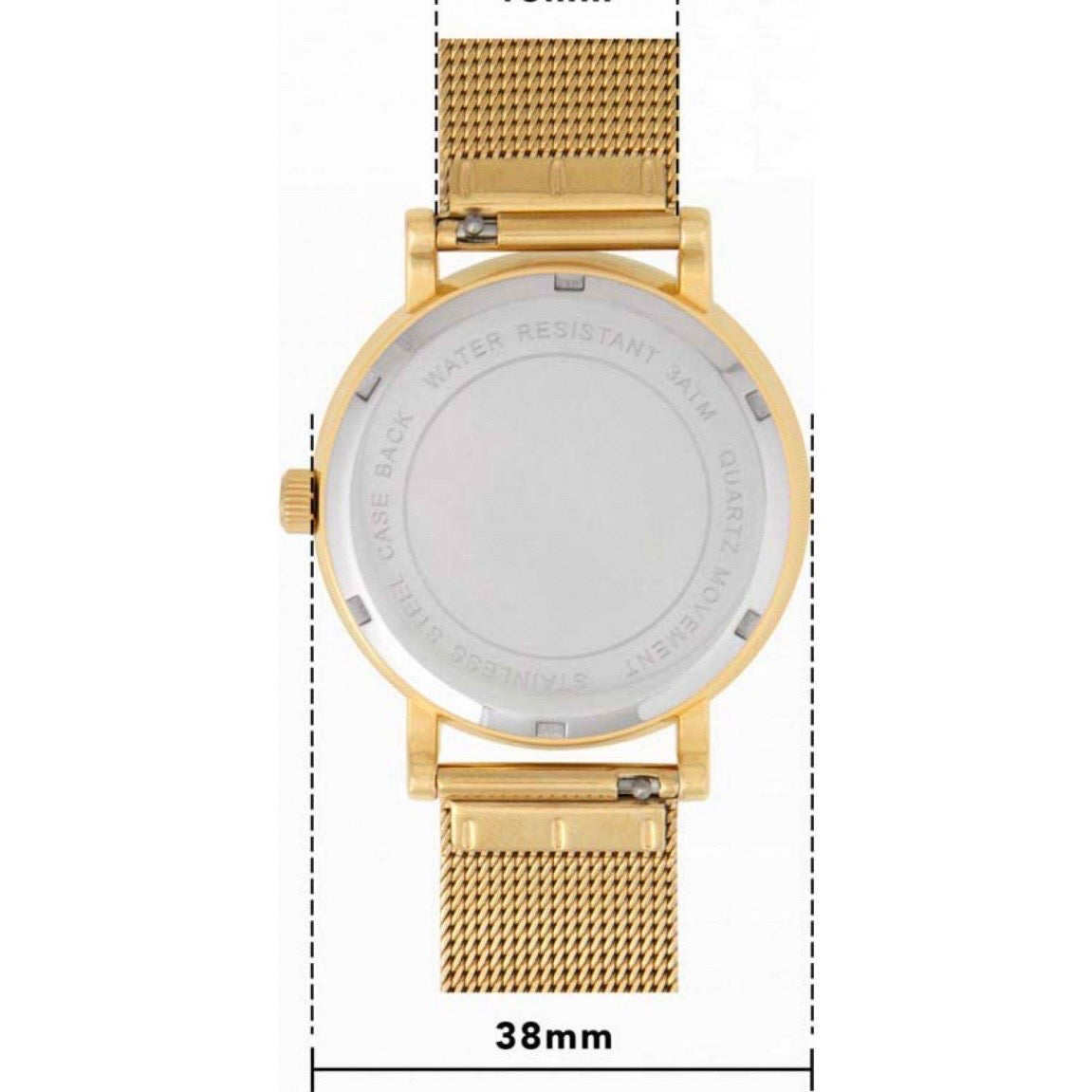 Gold Strap Minstermen Watch image 3