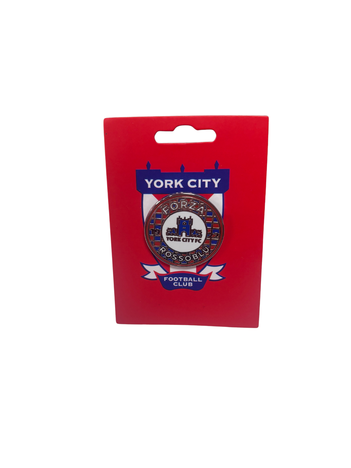Forza Rossoblu Pin Badge image 1