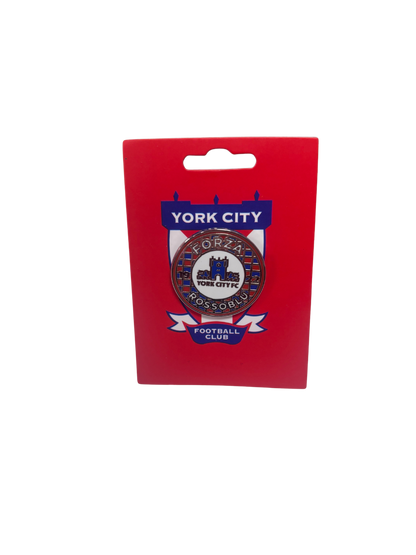 Forza Rossoblu Pin Badge image 1
