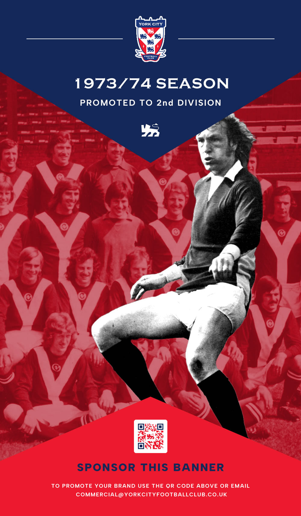Hospitality Banner Sponsorship - 1973-74 Promotion image