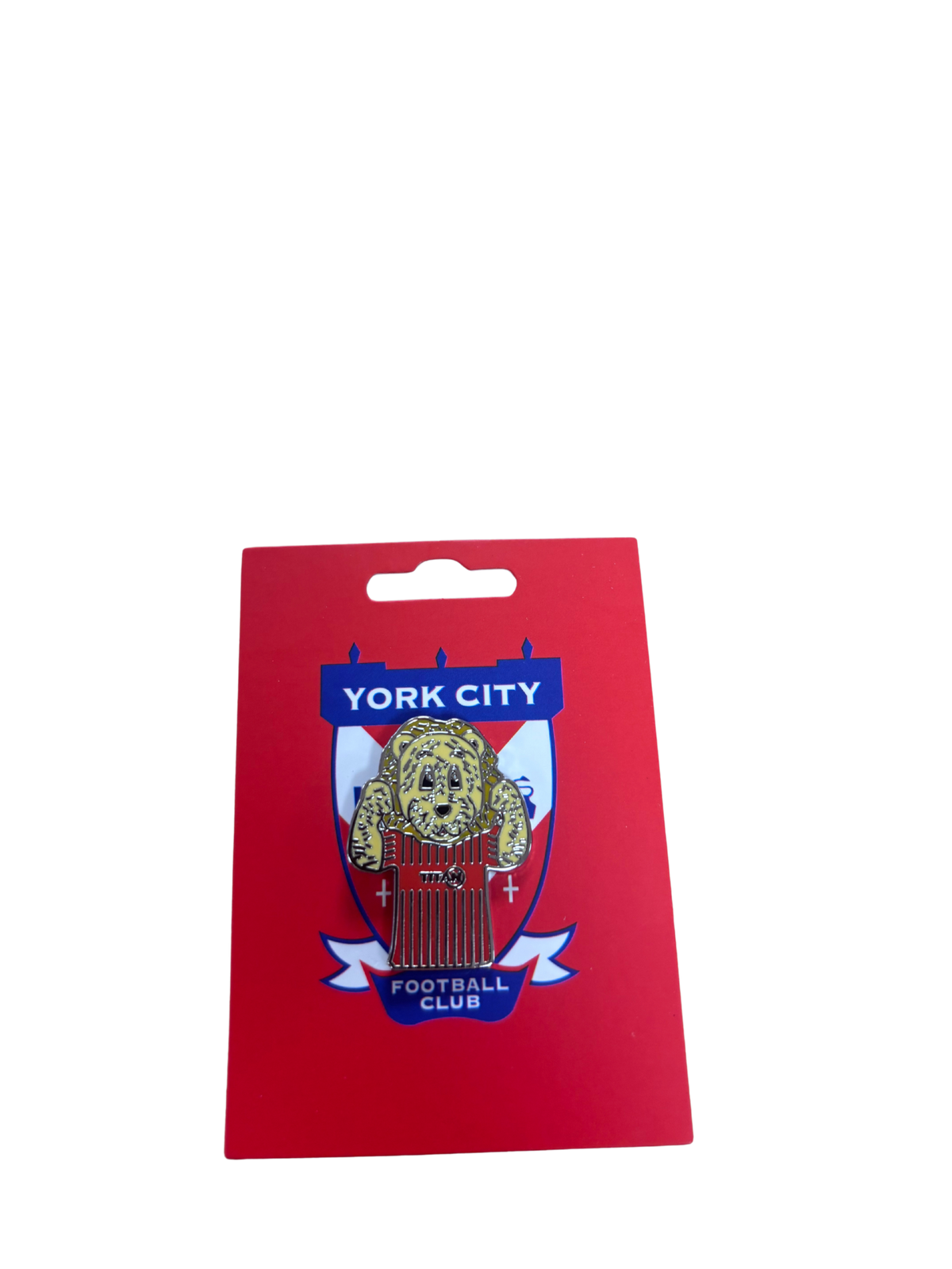Yorkie The Lion Pin Badge image 0