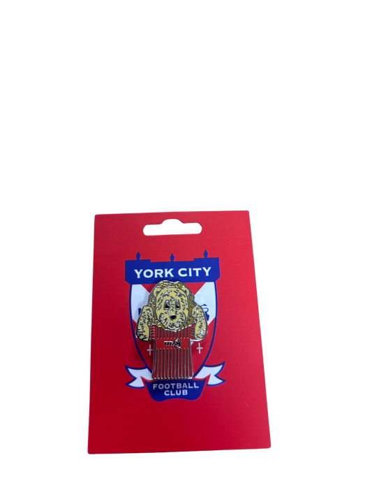 Yorkie The Lion Pin Badge image 0